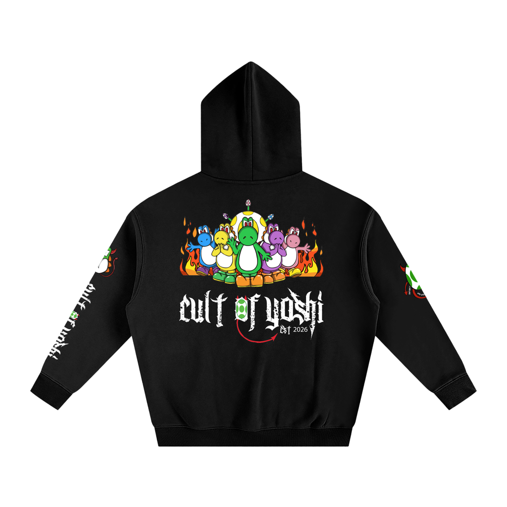 SUPER CULTY Oversize Fleeced Hoodie