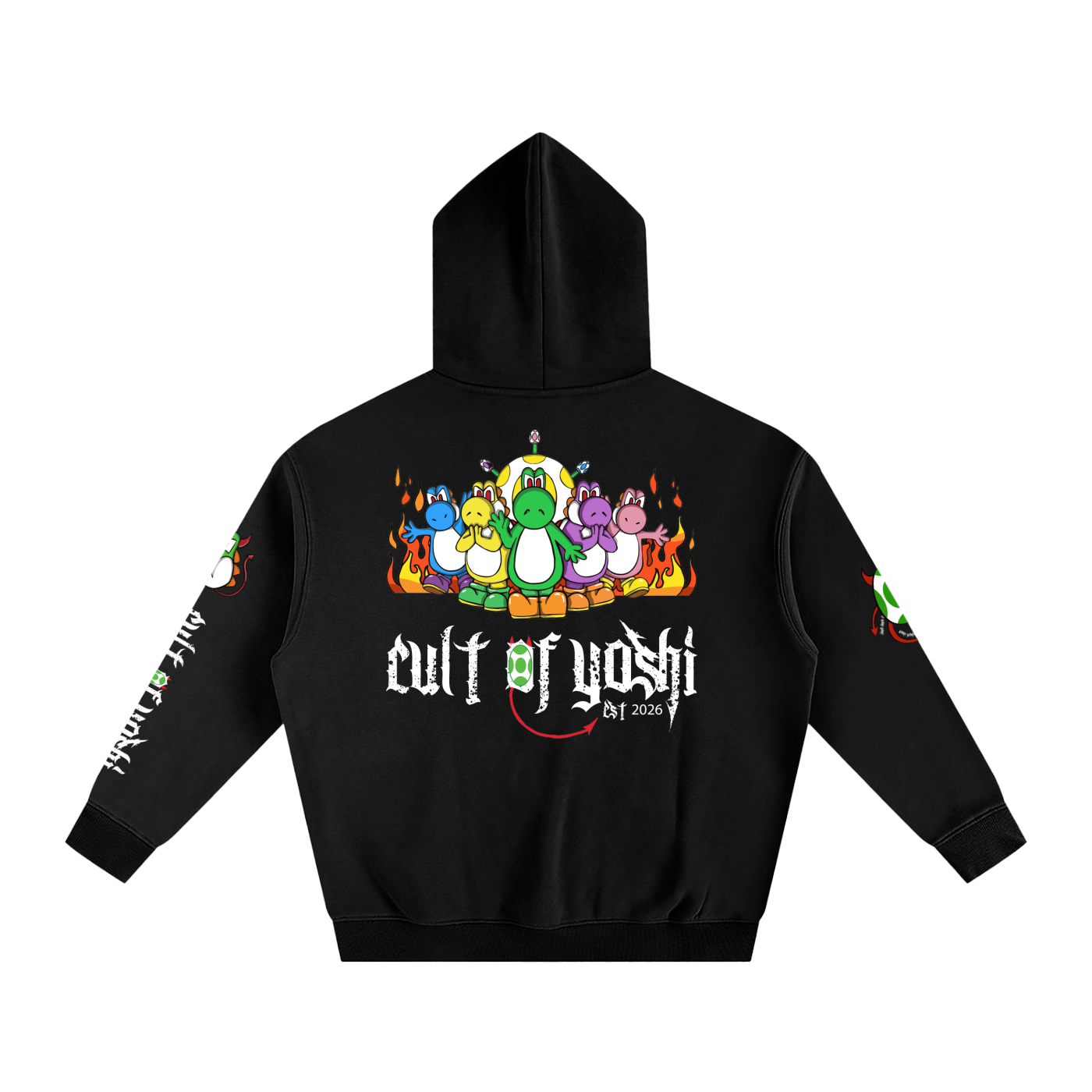 SUPER CULTY Oversize Fleeced Hoodie