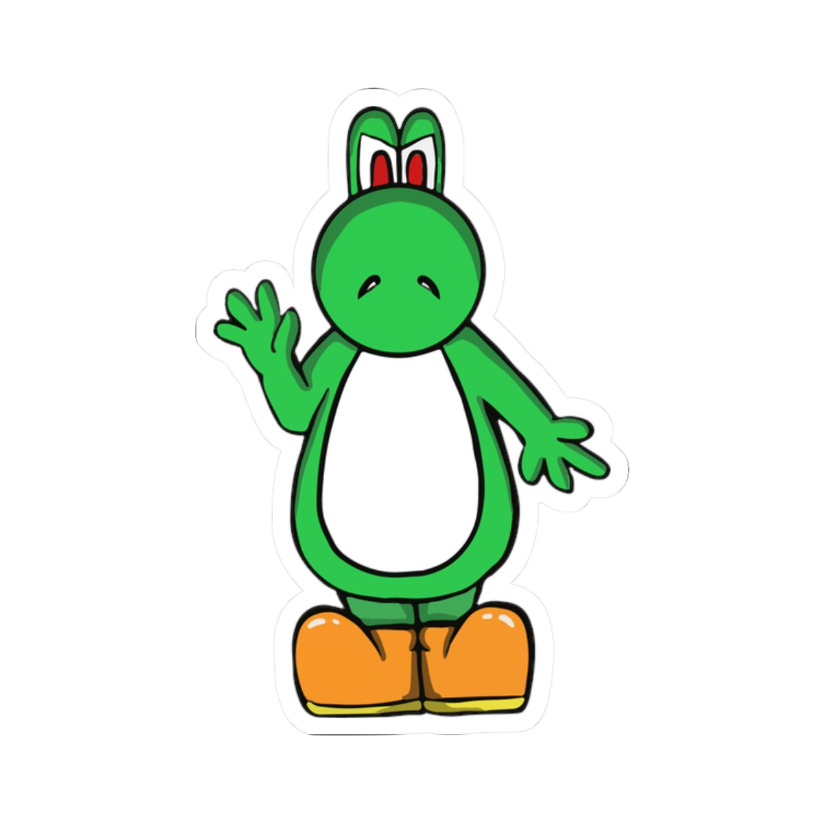 GREEN leader Kiss-Cut Stickers