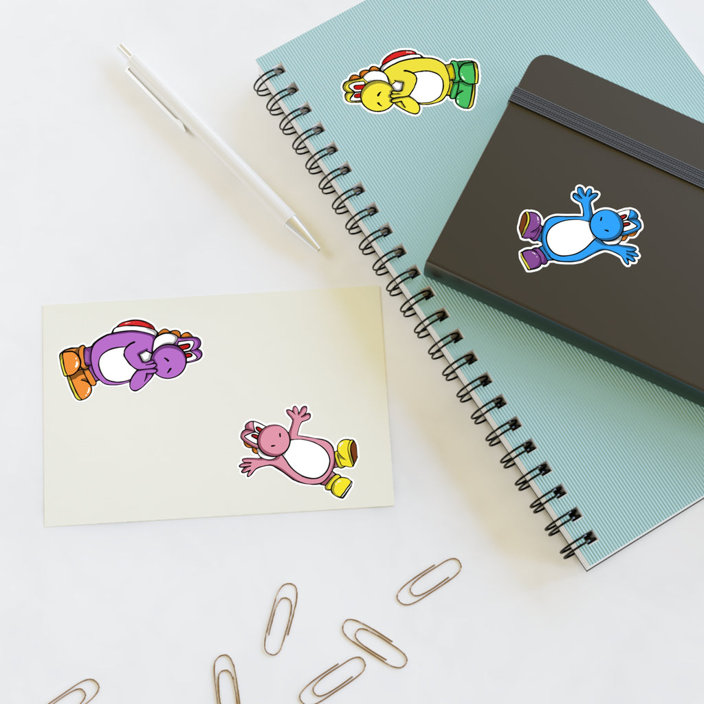 The 4 worshipers Sticker Sheets