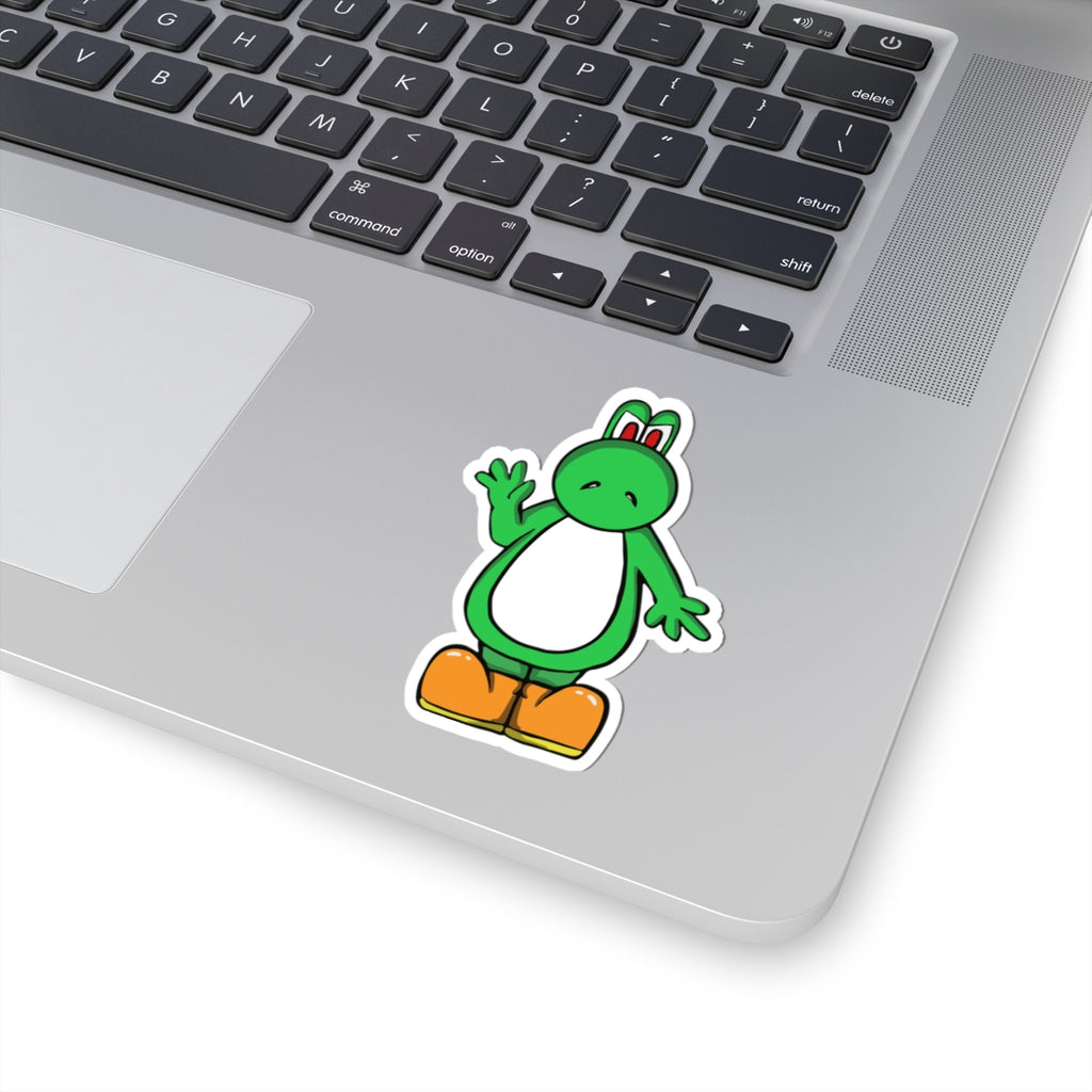 GREEN leader Kiss-Cut Stickers