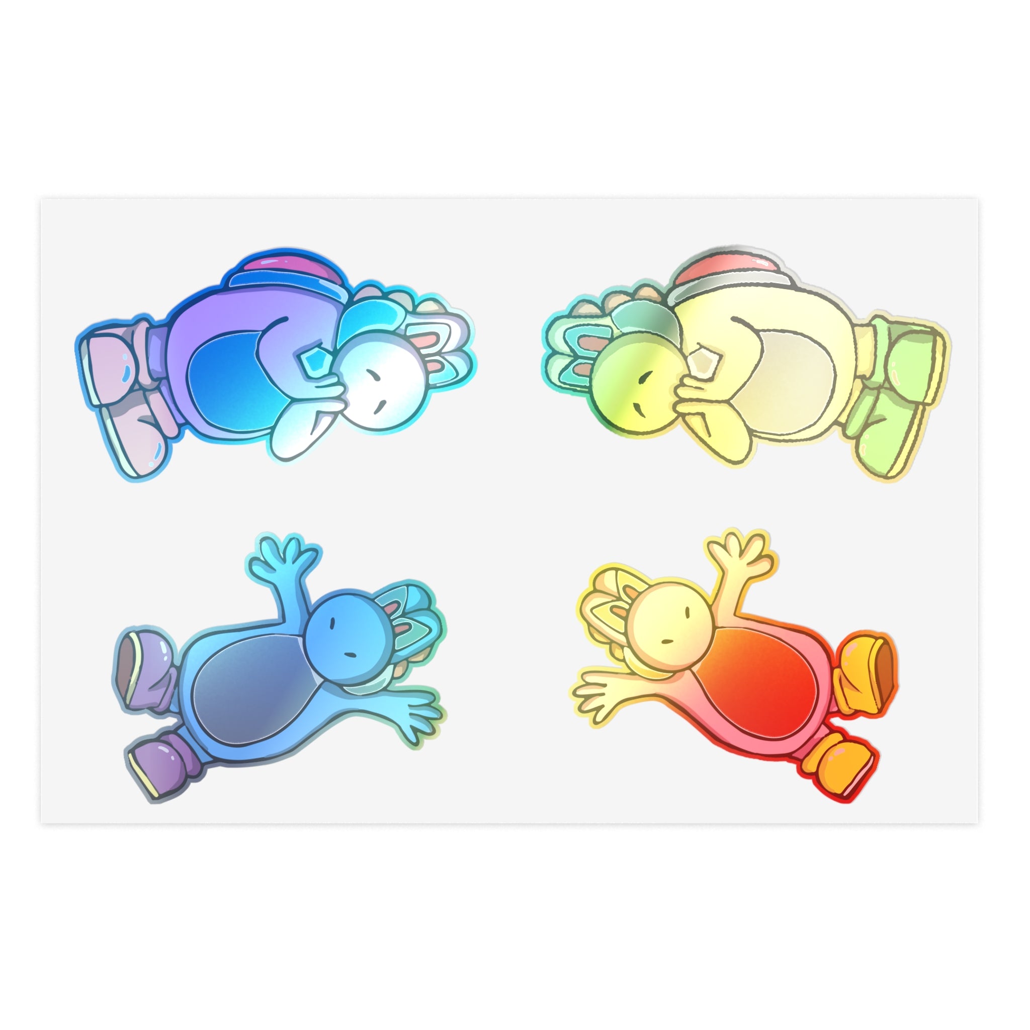 The 4 worshipers Sticker Sheets