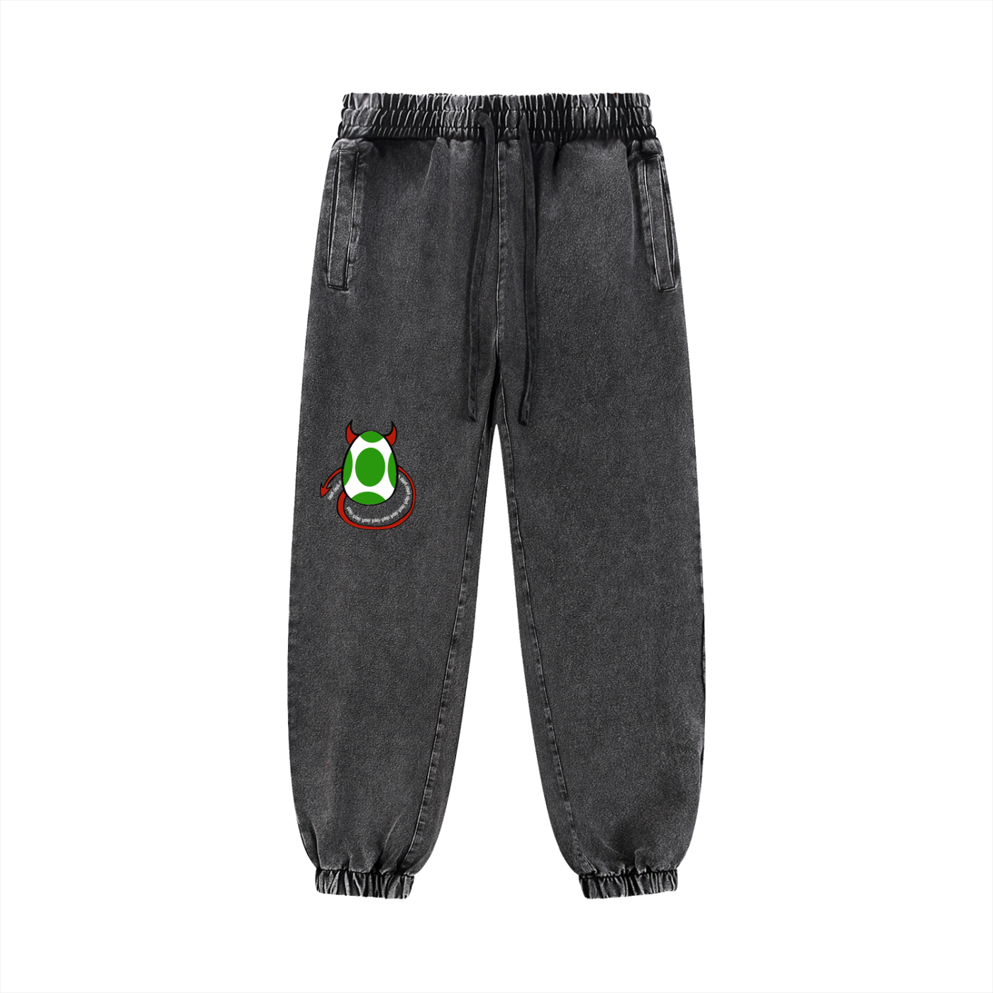 CULT Yassshi Snow Wash Jogged Sweatpants