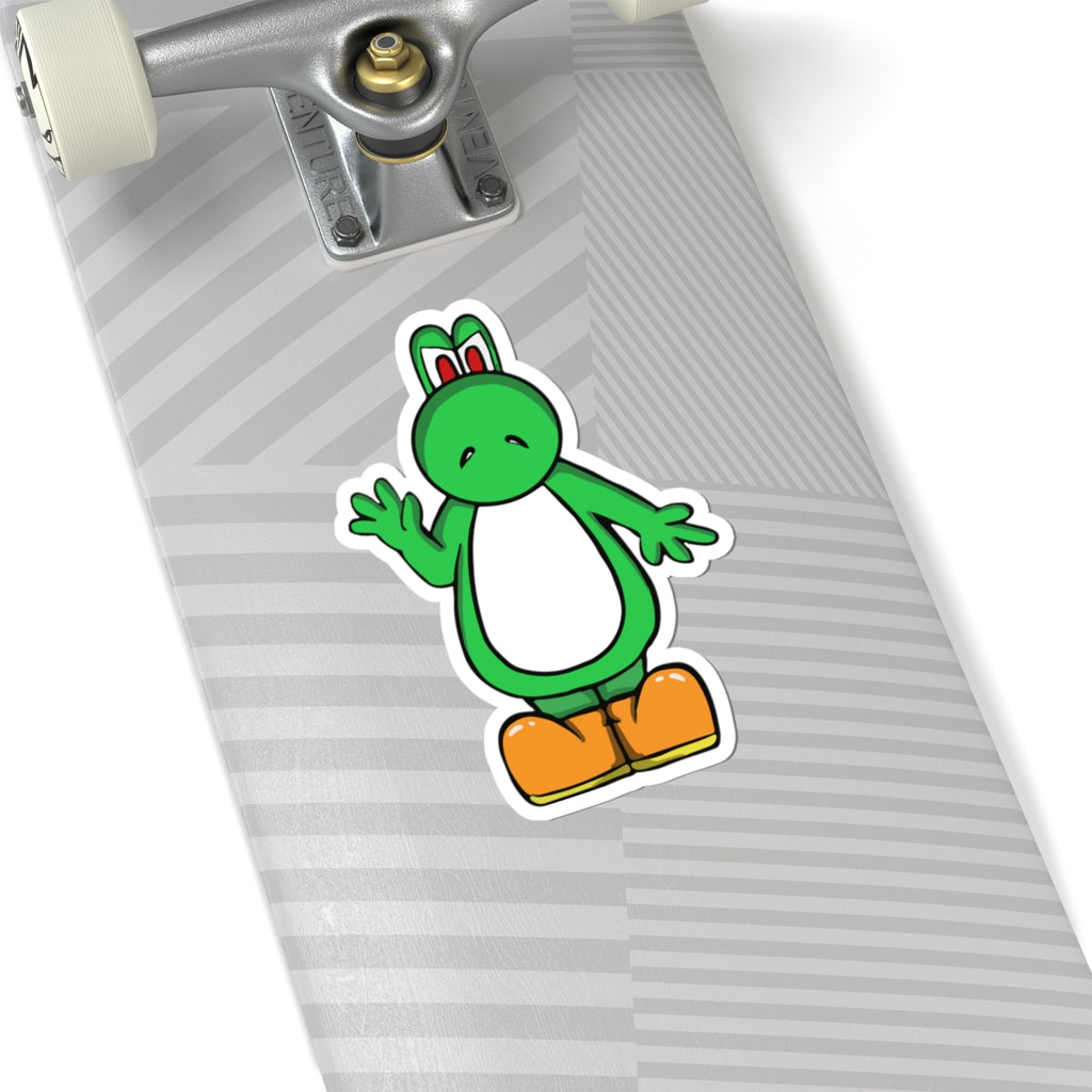 GREEN leader Kiss-Cut Stickers