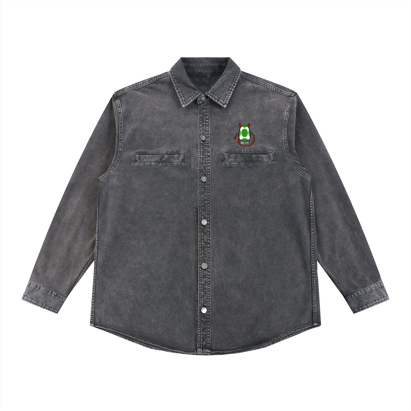 Denim Vintage Washed Heavyweight Jacket