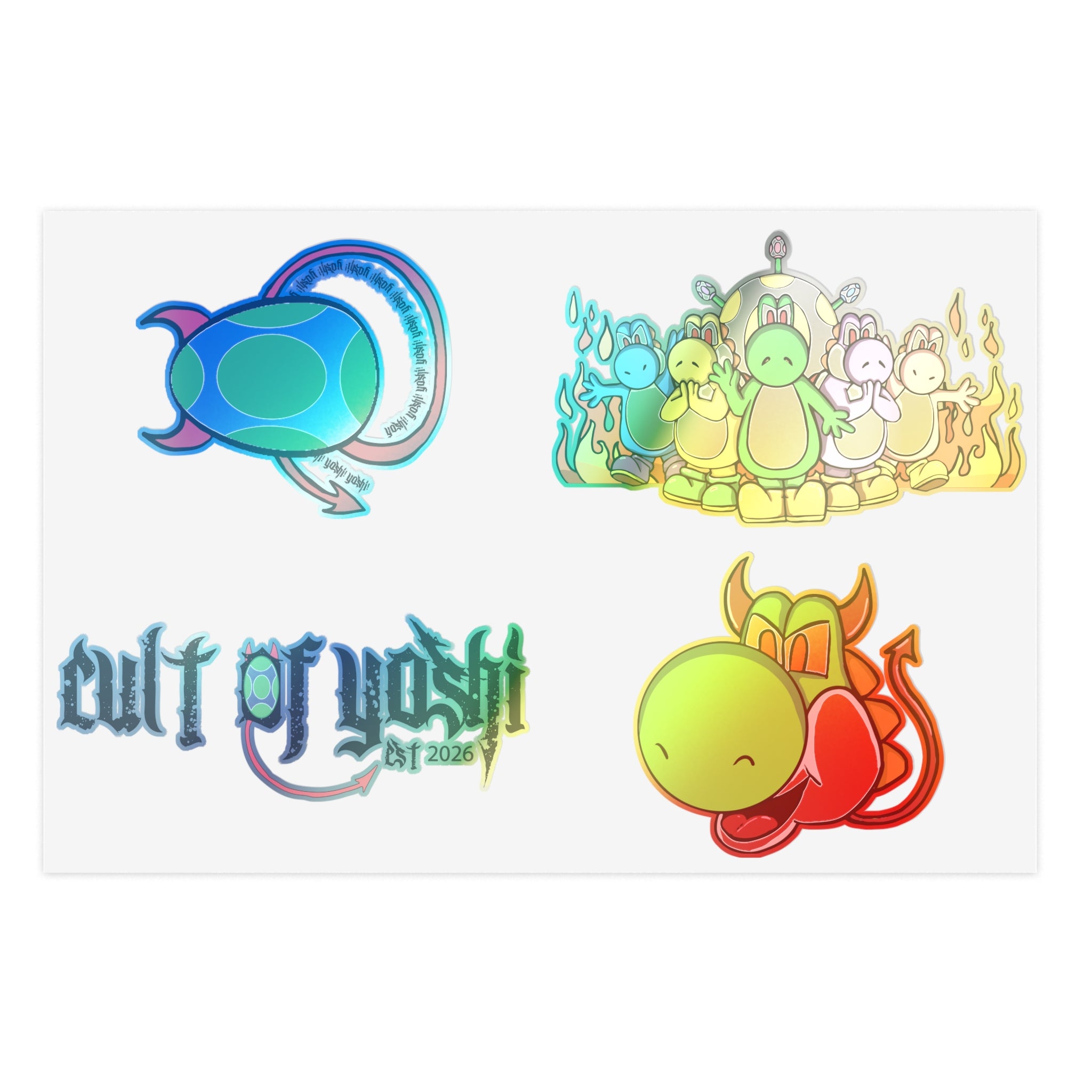 CULT Frenzy Sticker Sheets