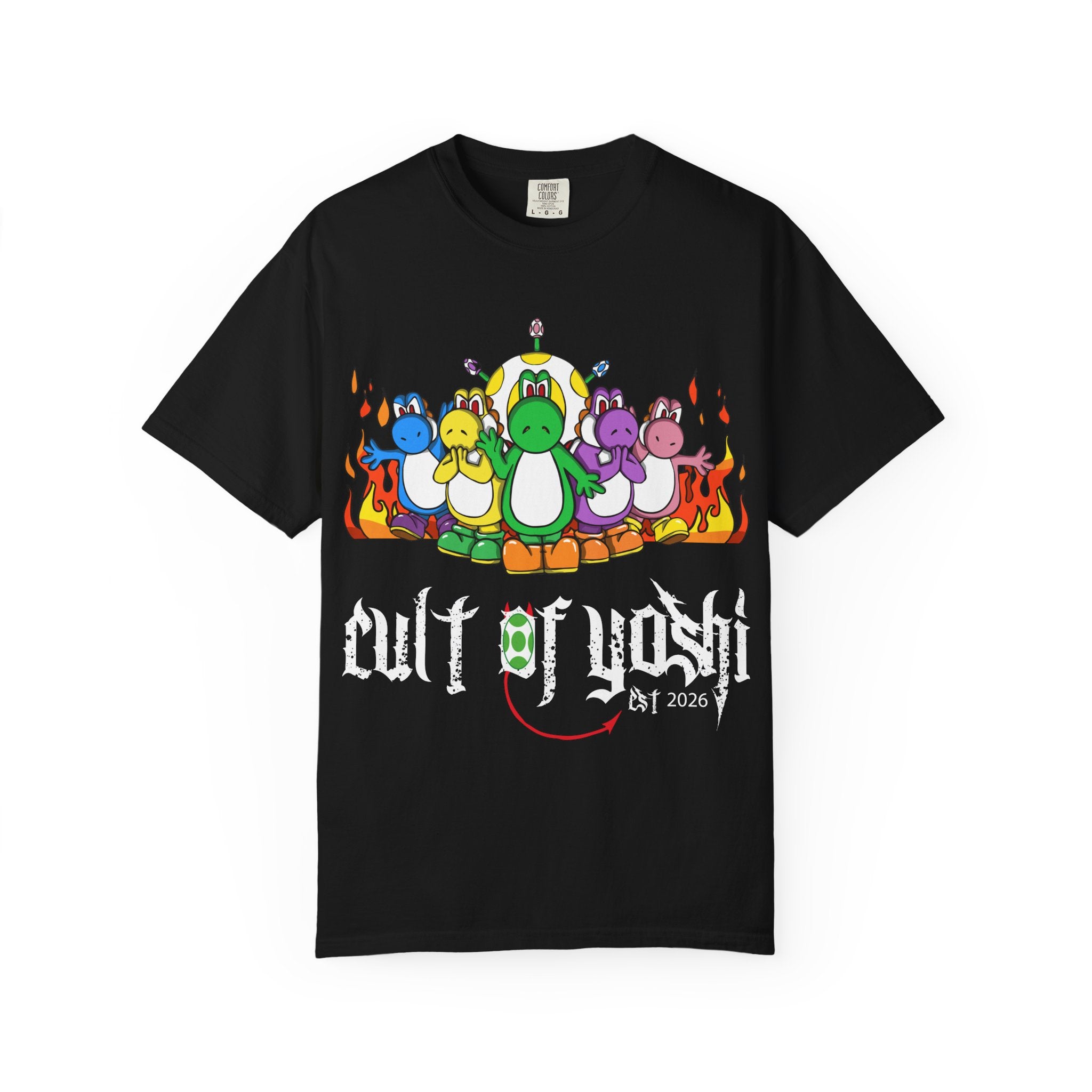 CULT OF DINO Unisex Garment-Dyed T-shirt