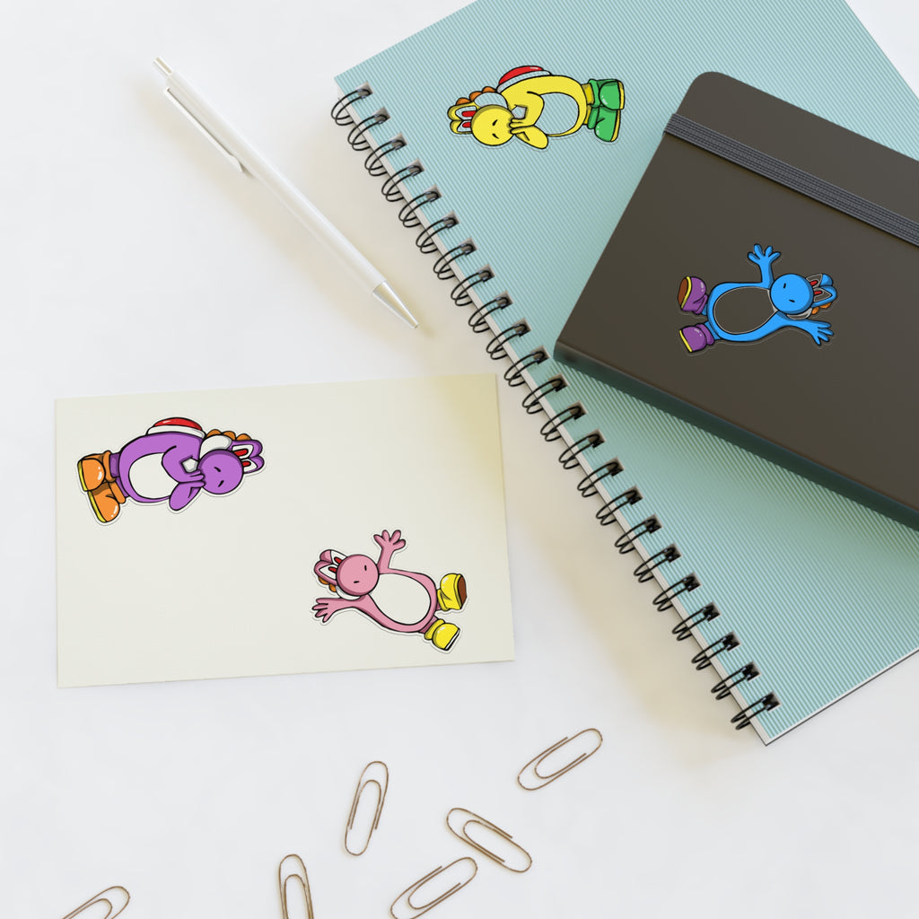 The 4 worshipers Sticker Sheets