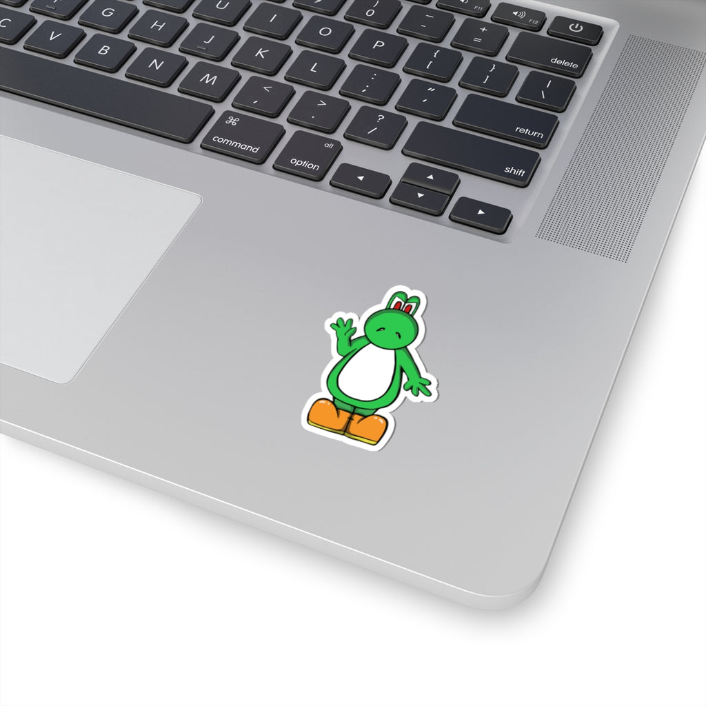 GREEN leader Kiss-Cut Stickers