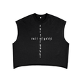 CULT crucifix French Terry Boxy Tank Top